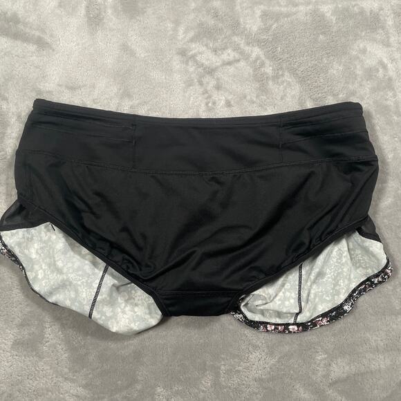 Lululemon Speed Up Shorts 8 Floral Spritz Running Lined Outdoor Performance - Picture 6 of 10